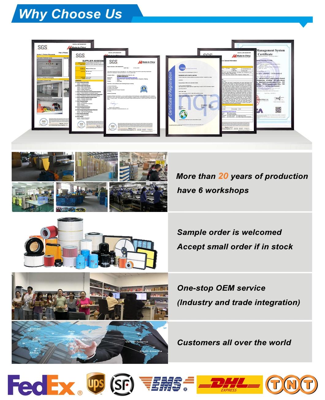 One-Stop Shop AA2995 Truck/Lorry/Van Air/Oil/Fuel/Cabin Filter Electronic Electrical Parts for Fleetguard