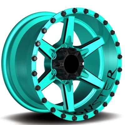 J6001B JXD Brand Auto Spare Parts Alloy Wheel Rim Aftermarket Car Wheel