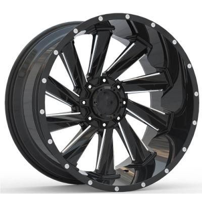 20*12/22*12 Inch 4X4 Truck Car Concave Offroad Alloy Wheels