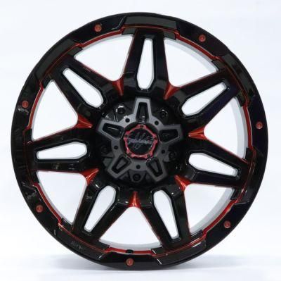 J1095 Aluminium Alloy Car Wheel Rim Auto Aftermarket Wheel