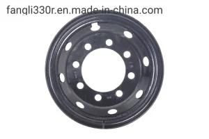 Special Transportation Vehicle Steel Hub Truck Steel Wheel 19.5*7.50 (Suitable for Low Plate Transport Vehicle)