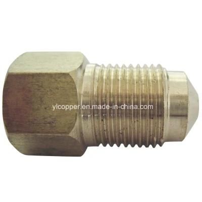 Brass Inverted Flare Adapter Brake Tube Connector Brass Hydraulic Brake Tube Adapter Coupling Brass Fuel Tube Nut