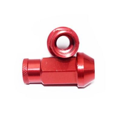 High Presition CNC Aluminum Alloy Wheel Bolt