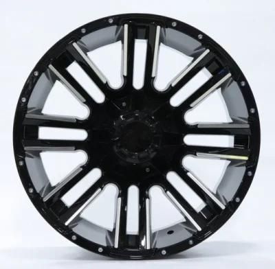 J1037 Aluminium Alloy Car Wheel Rim Auto Aftermarket Wheel
