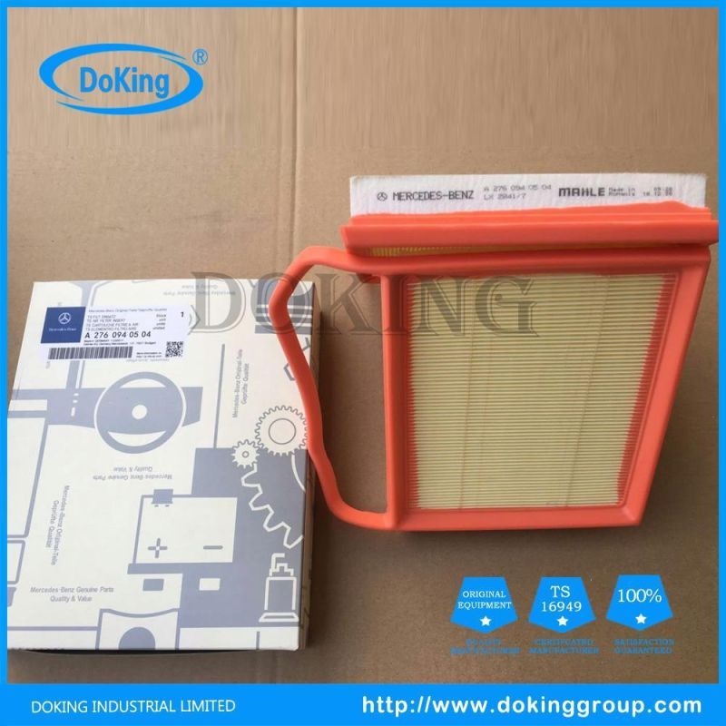A2760940504 Air Filter Auto Spare Parts for Mercedes-Benz