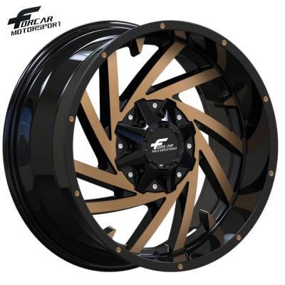 20X10/20X12/24X14 Inch 4X4 Depp Lip Offroad Car Alloy Rims