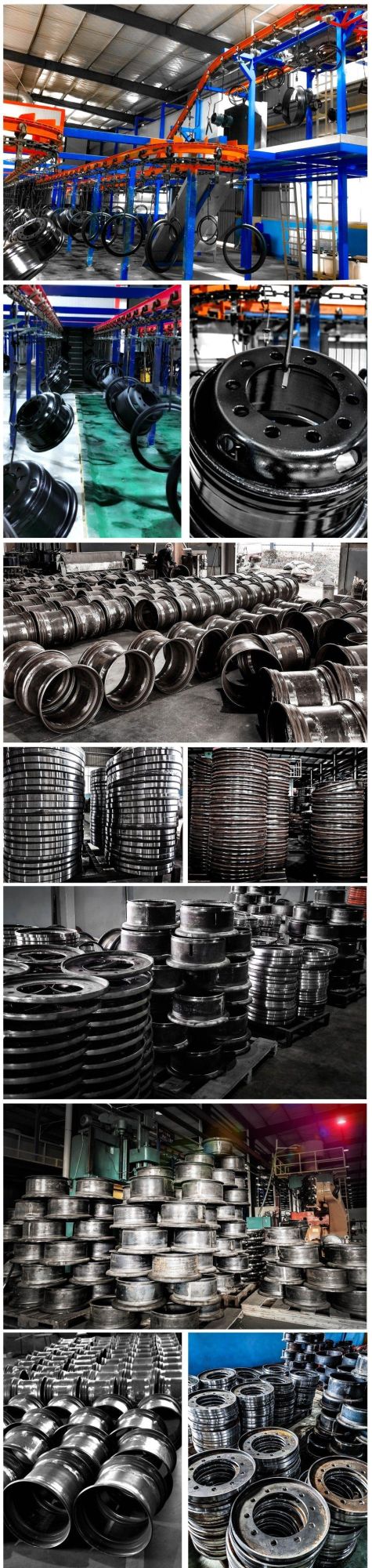 25-25.00/3.5 for Tyre 29.5-25 Three-Piece High Quality OEM Brand Engineering Mine Steel Wheel Rim