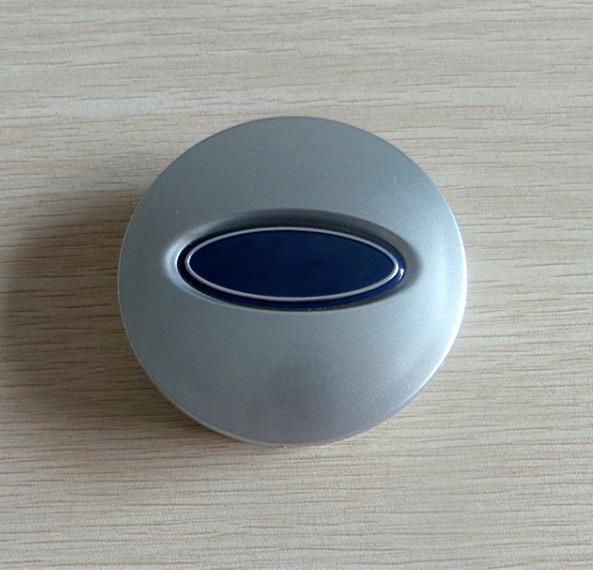 65mm ABS Plastic Chrome Center Wheel Caps