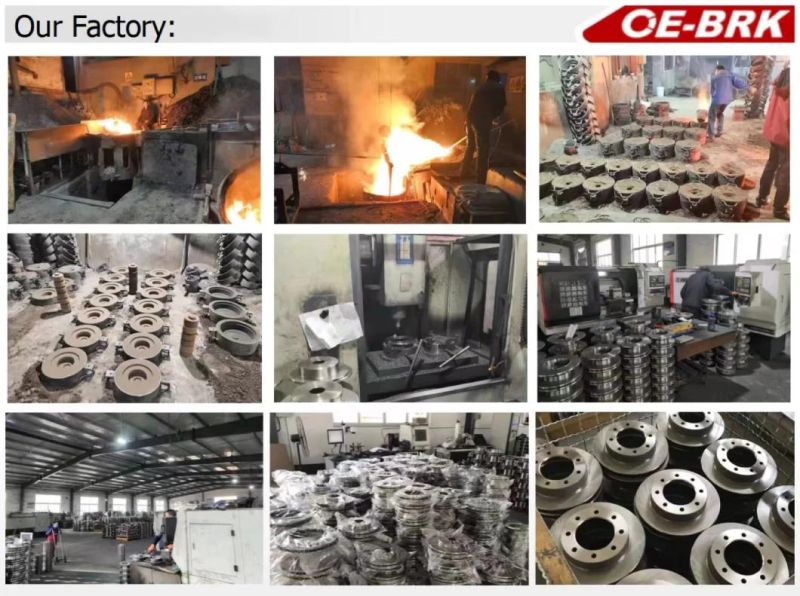 High Carbon Ceramic Brake Disc Manufacturer/ Brake Rotor Supplier /Drilled Painted Coated Auto Spare Parts Ventilated Brake Disc