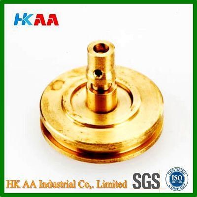 CNC Swiss Machining Brass Pulley