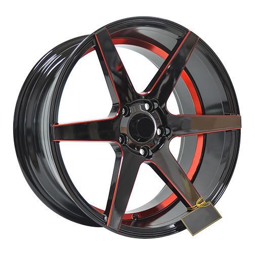 J6006 Car Wheel Rim Aftermarket Wheel for Car Modification