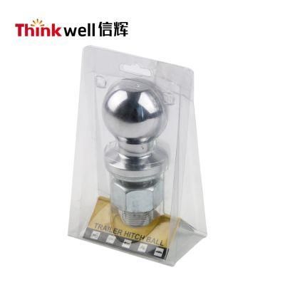 2-Inch Diameter 2 Inch Shank Chrome Trailer Tow Ball
