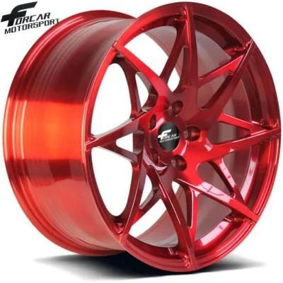 15-24 Inch Concave Car Rims Customized Forged Alloy Wheels