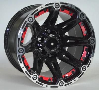 Steel 6 Holes 15 Inch Chrome Rims 6X139.7 Steel Wheel Rims for Sale