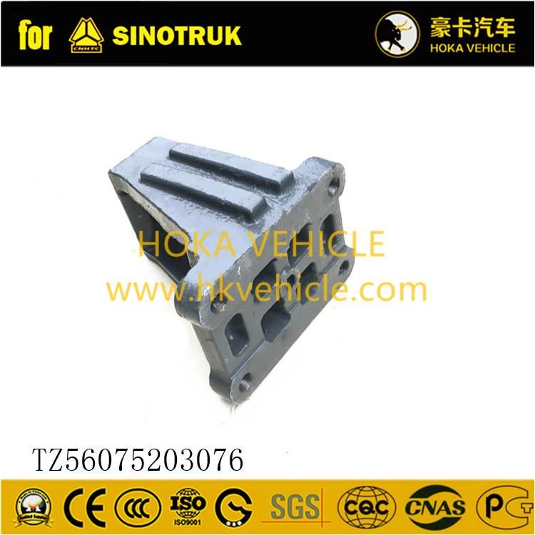 Original Sinotruk HOWO Truck Spare Parts Rear Spring Leaf Bracket Right Tz56075203076