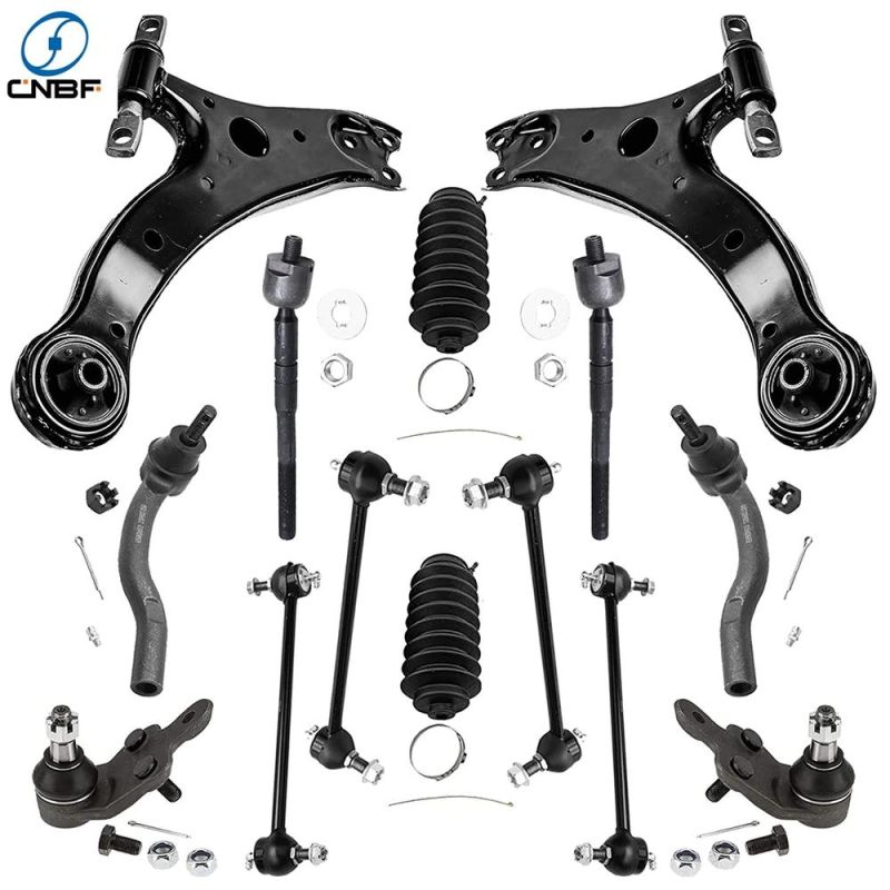 Cnbf Flying Auto Parts Front Lower Control Arm + Ball Head Rocker Arm Tie Rod Kit
