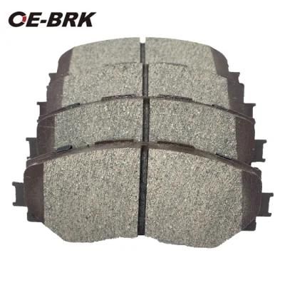 Genuine Quality Semi Metallic Ceramic Auto Brake Pads for Toyota Corolla Altis Hiace Camry Quantum Wish Innova Prius Yaris Hilux