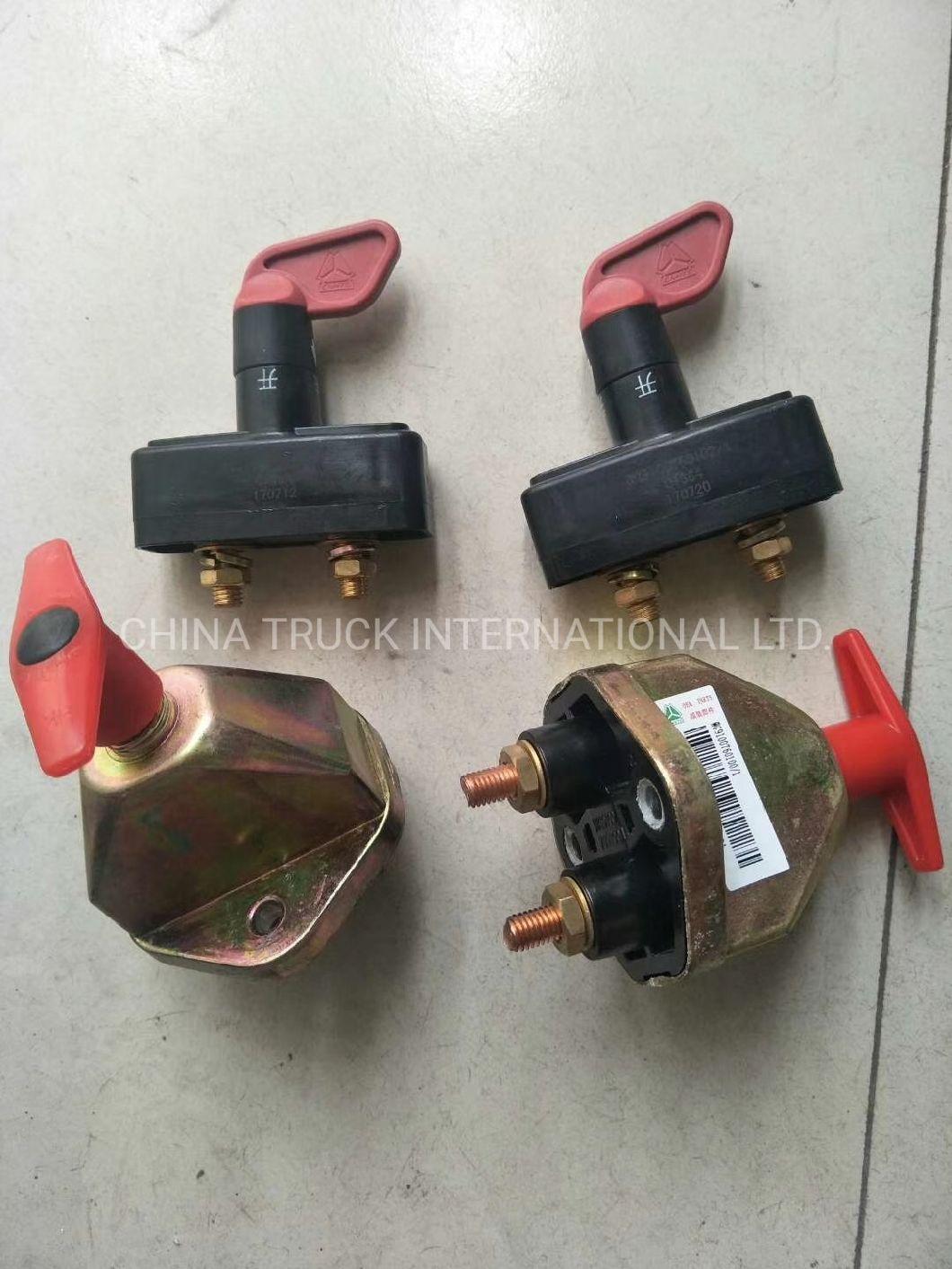 (Wg9100760100) Sinotruk HOWO Truck Electrical System Parts Power Switch