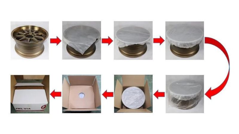 Factory Direct Jwl Via Alloy Flow Forming 18 Inch Alloy Wheel Huh Car Wheel Rim