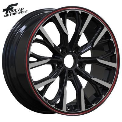 Jantes 17X7.5 Inch Aftermarket Racing Car Alloy Wheel PCD 5X114.3