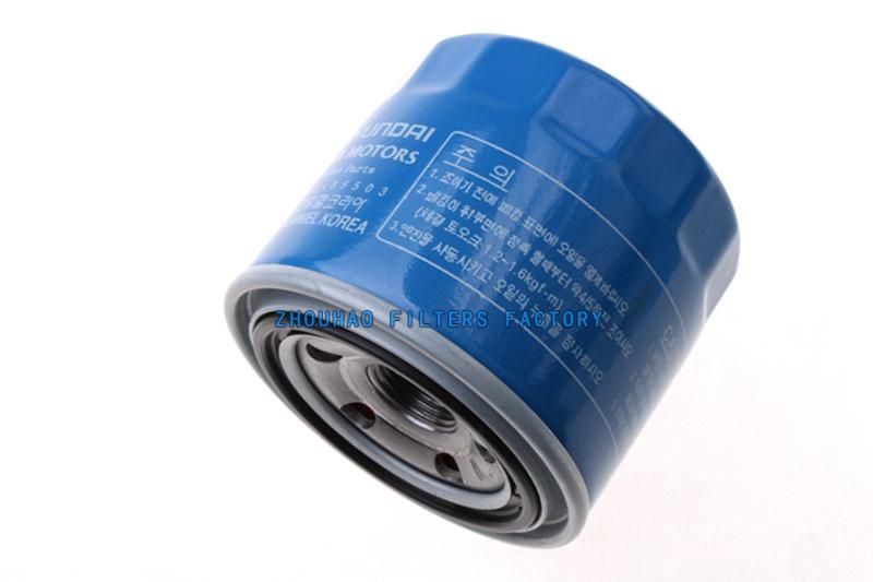Auto Parts Filter Element Car Parts 26300-35503/35504 Oil Filter for Hyundai