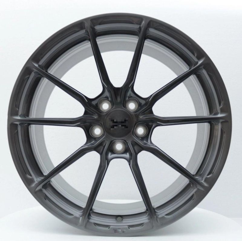 Custom 6061 T6 2PCS Forged Wheel Rim, Forged Aluminum Wheel with Polished Lip