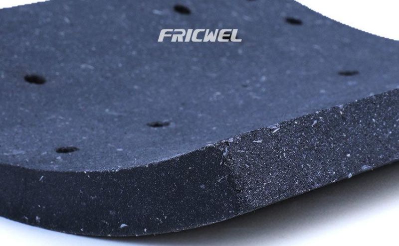 Fricwel Original Truck Spare Parts Brake Lining ISO