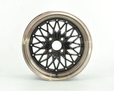 15X8 15X9 Inch Deep Dish Passenger Car Wheels with Rivets