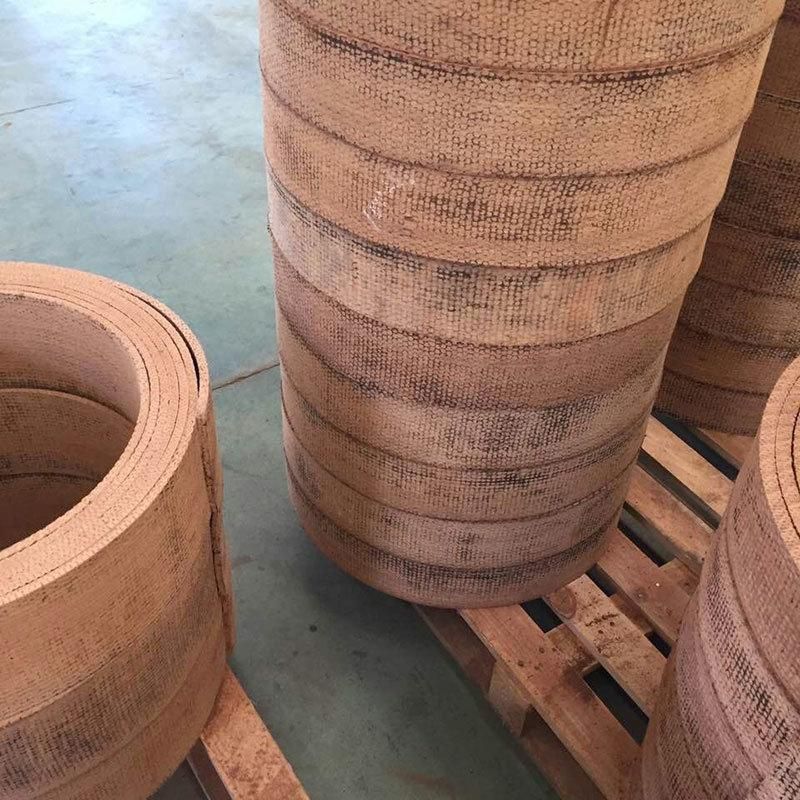 Asbestos White Woven Brake Lining Roll for Engineering Machine