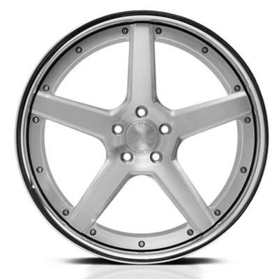Two-Piece Forged Customized Design Aluminum Car Wheel