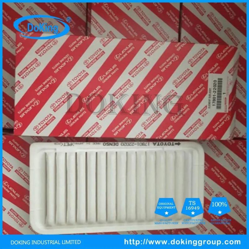 China Supplier Car Air Filter for Toyota 17801-28010