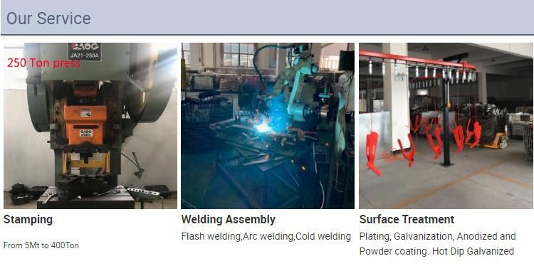 Customized Powder Coating Stamping Vehicle Spare Parts and Accessories