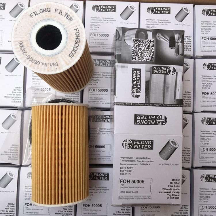 New Design Hu718X Filter Element Supplier Oil Filters for Benz Santa Fé I (SM) 2.0 Crdi 4X4