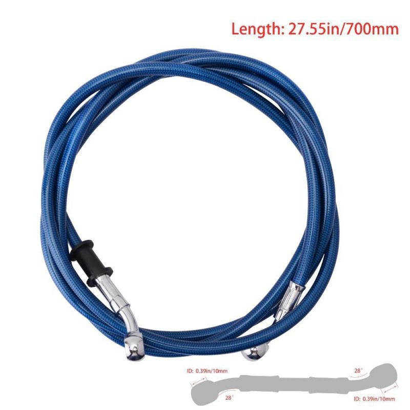 400mm to 2200mm Motorcycle Braided Stainless Steel Hydraulic Brake Hose
