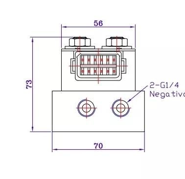 Hot Sale Vux 4f 3/8′ ′ 1/2′ ′ Air Suspension Valve Block for Car