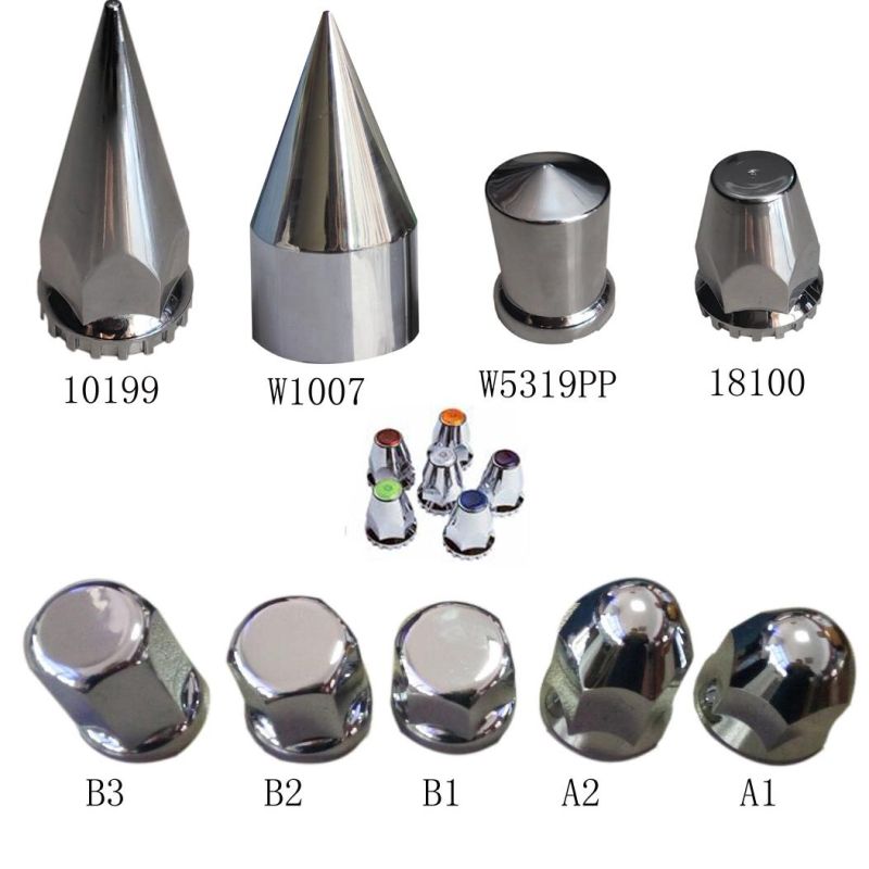 Rear Covers Steel Stainless Wheel Axle Cover for European Trucks 22.5′′ Size Rear Axle Cover for European Trucks