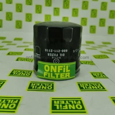 57181 Bt8409 P550939 P550335 Lf16011 H90W20 W71221 Oil Filter for Auto Parts (600-211-2110)
