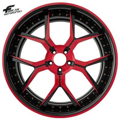 High Quality Customized Two-Piece Forged Wheel Rims