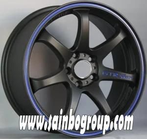 F86356 Car Wheels with Hyper Black
