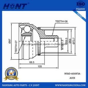 Outer Transmission Shaft Universal Joint for Audi