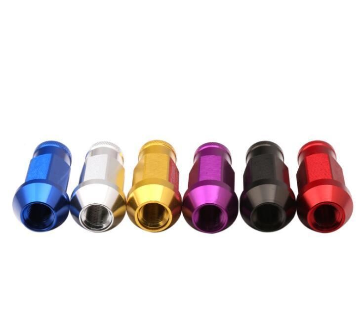 M12X1.5/1.25 Aluminum Alloy Car Wheel Lug Nuts Bolts