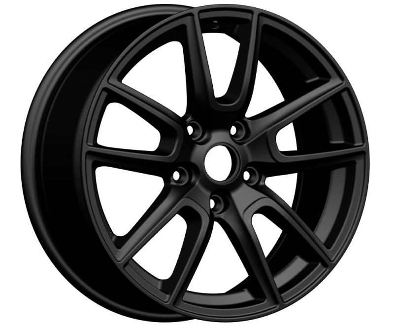 18X8.0 Black Alloy Wheel Replica