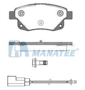 Rear Brake Pads for Ford Truck Transit (6C11-2M008-AC)