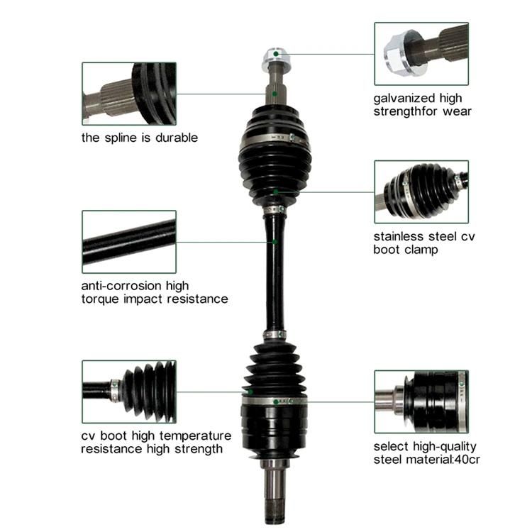 Auto Spare Parts CV Joint Kit Drive Shafts 6qd407272f for Polo