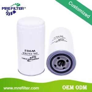 Cartridge Parts Auto Spare Oil Filter for Daf Truck Engine W962