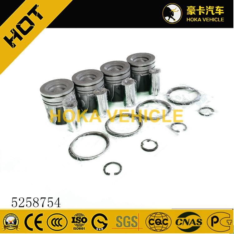 Original Piston, Piston Ring, Piston Pin, Cylinder Liner, Snap Ring 5258754 for Heavy Duty Truck