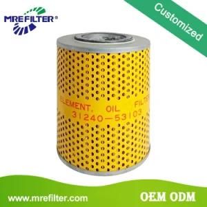 Truck Spare Parts Auto Oil Filter for Volvo Engines 31240-53103