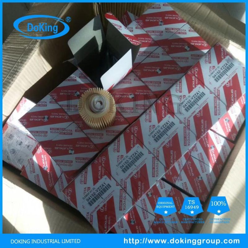 Factory Price Car Parts Oil Filter 04152-Yzza1 for Toyota