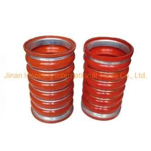 Sinotruck HOWO Truck Spare Parts Intercooler Outlet Rubber Hose Wg9925530058