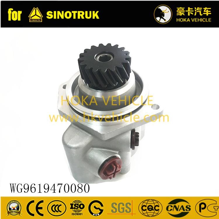 Original Sinotruk HOWO Truck Spare Parts Power Steering Vane Pump Wg9619470080